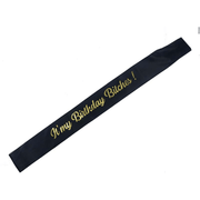 birthday party sash, view 5 - MRSLM