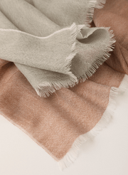 Gradient color matching long shawl, view 15 - MRSLM