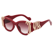 women's leopard fashion sunglasses, view 4 - MRSLM