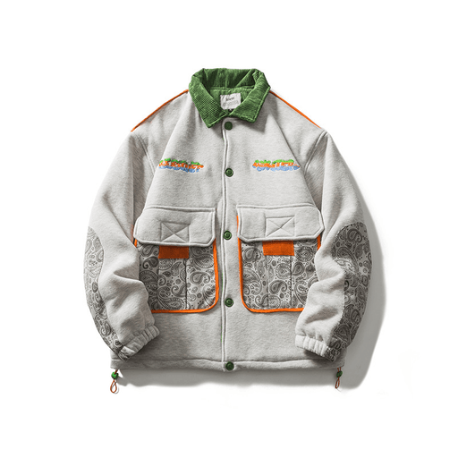 men's spliced padded jacket - MRSLM