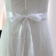 rhinestone bridal belt with bow, view 2 - MRSLM