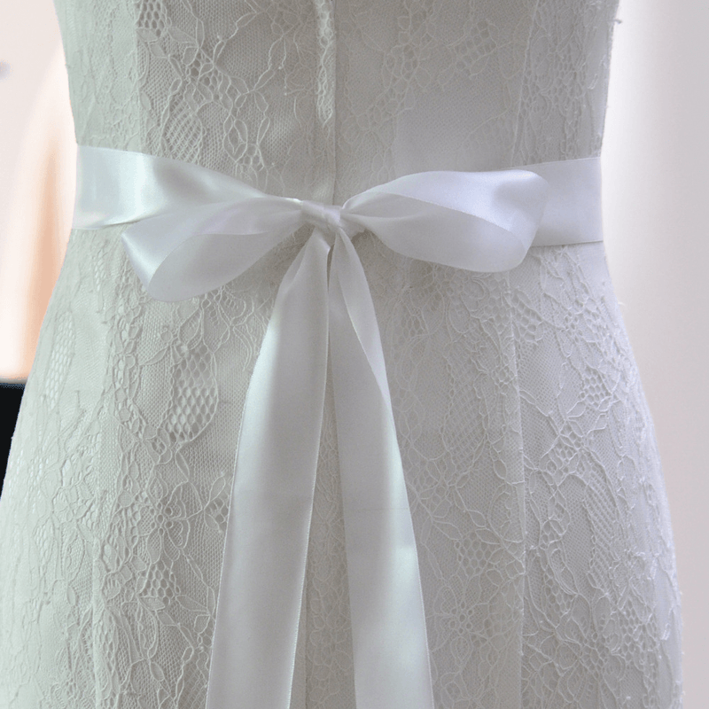 rhinestone bridal belt with bow, view 2 - MRSLM