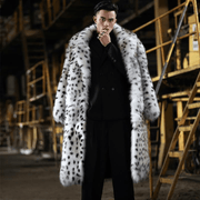 men's long faux fur coat - MRSLM