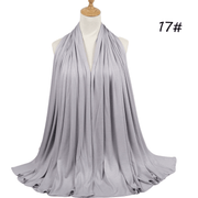 large modal cotton long scarf, view 17 - MRSLM