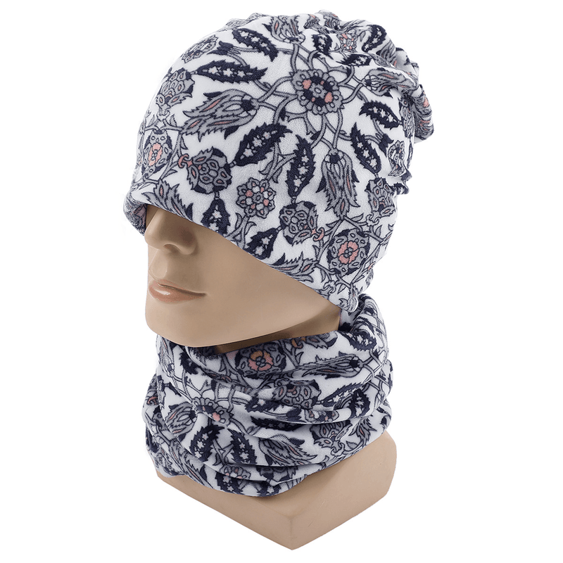 Knitted collar and hat set, view 10 - MRSLM