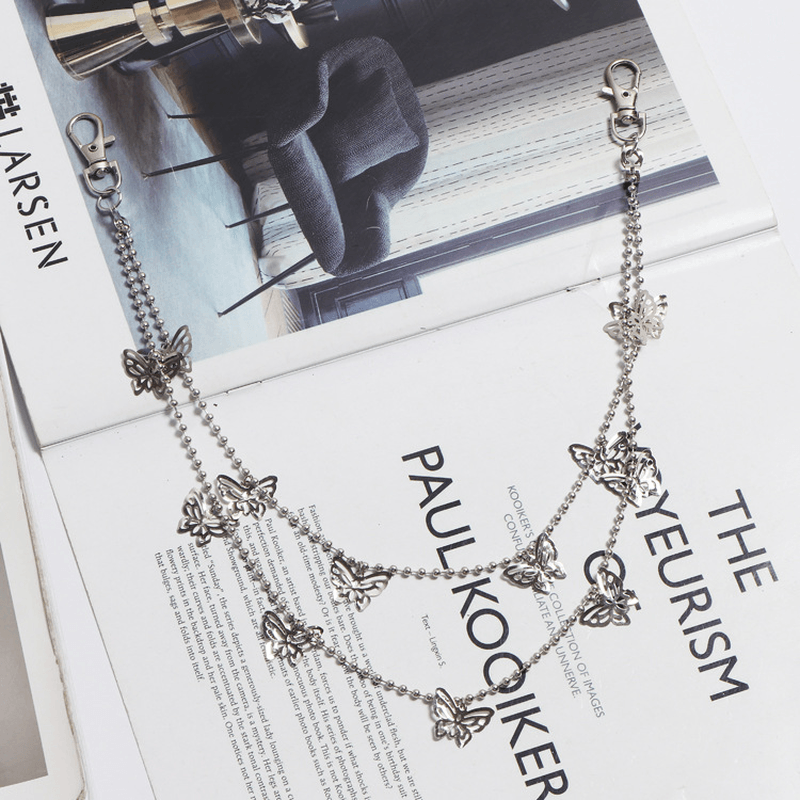 butterfly punk waist chain, view 3 - MRSLM