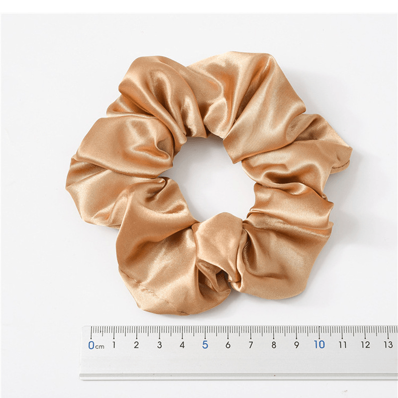 Cloth Circle Head Rope Pure Color Headdress Hair Rope