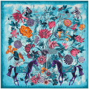 large square faux silk scarf, view 11 - MRSLM