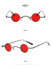 Small round retro sunglasses, view 7 - MRSLM