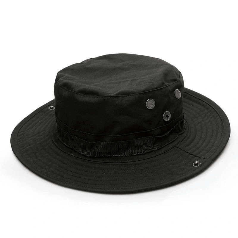 camouflage wide-brim hat, view 3 - MRSLM
