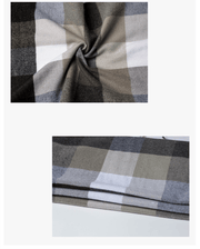 men's plaid warm scarf, view 9 - MRSLM