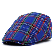 women's plaid painter hat, view 5 - MRSLM