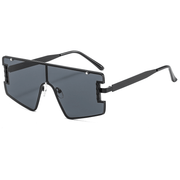 one piece metal frame sunglasses, view 4 - MRSLM
