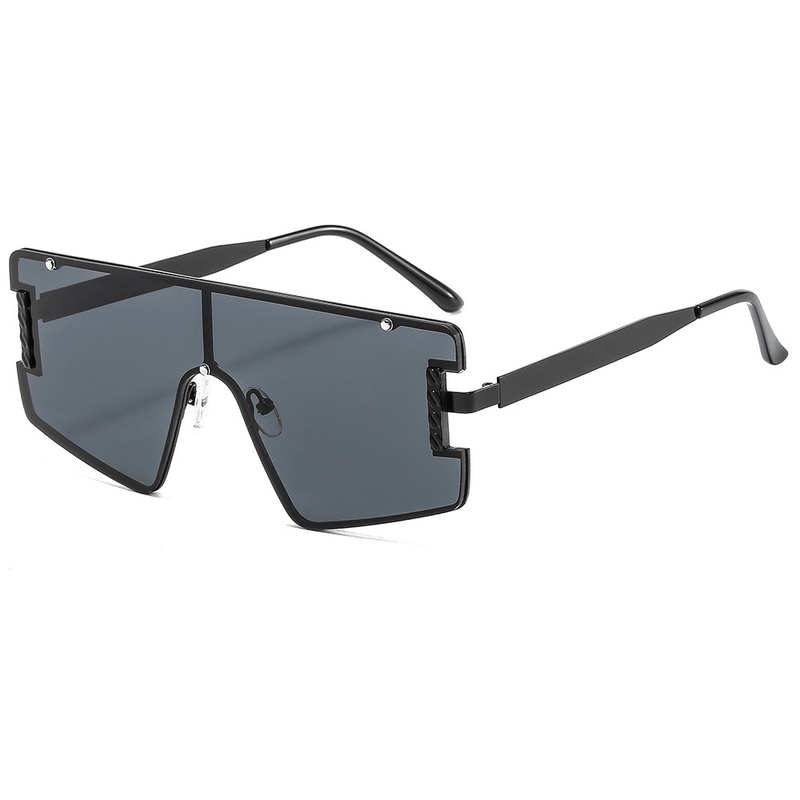 one piece metal frame sunglasses, view 4 - MRSLM