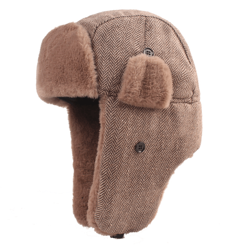 Men's thick snow cap with ear protection - MRSLM