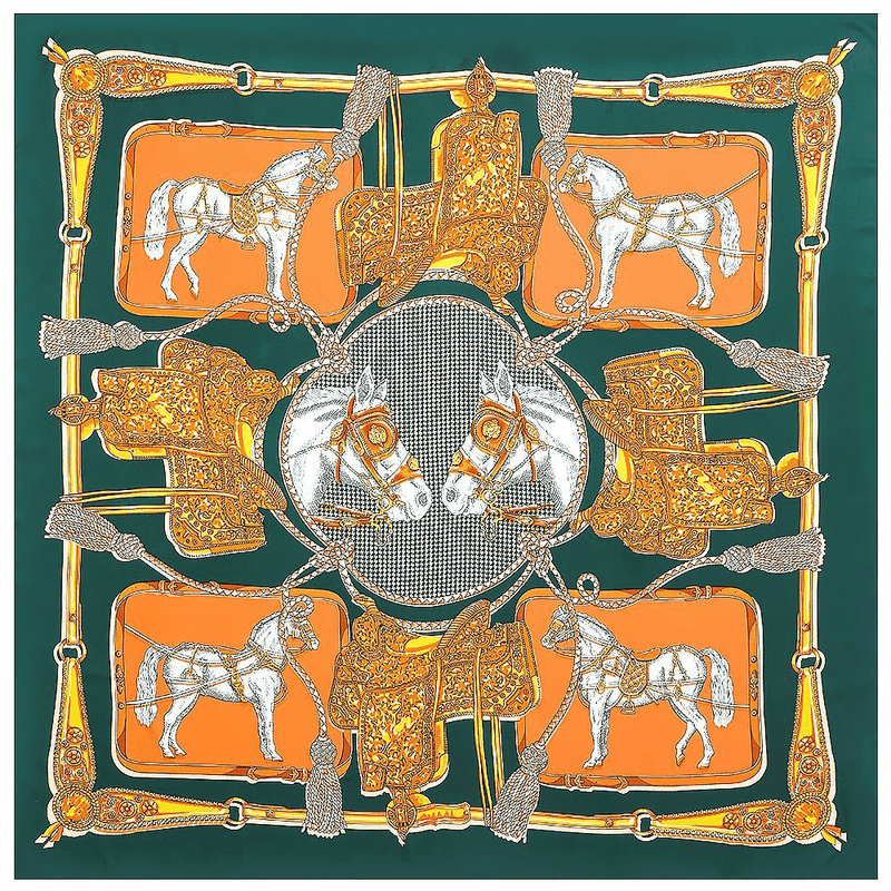 large square scarf shawl, view 2 - MRSLM