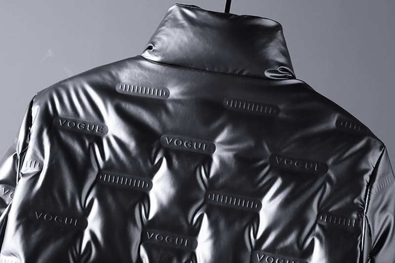 Men's winter down jacket, view 3 - MRSLM
