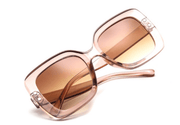 square retro rivet sunglasses, view 4 - MRSLM