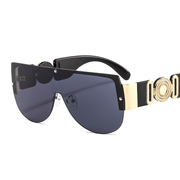 fashion simple retro one piece sunglasses, view 5 - MRSLM