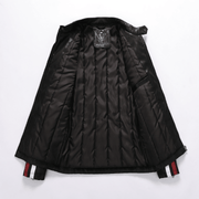 Men's PU leather motorcycle jacket, view 5 - MRSLM