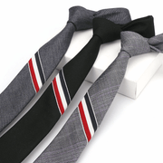 super narrow striped cotton tie - MRSLM