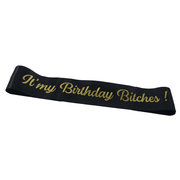 birthday party sash, view 3 - MRSLM