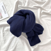 pure color knitted scarf, view 4 - MRSLM