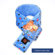heated winter scarf with power bank, view 5 - MRSLM