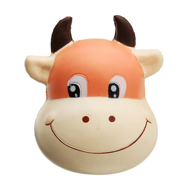 Bull Head Squishy 10*8Cm Slow Rising with Packaging Collection Gift Soft Toy - MRSLM