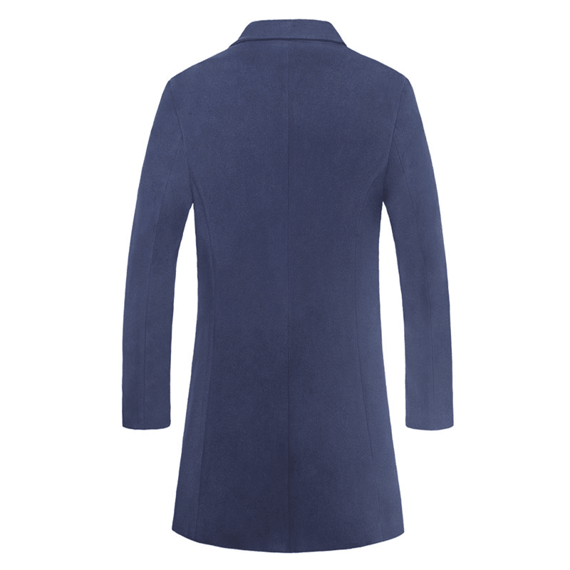 mid-length single-breasted jacket, view 8 - MRSLM