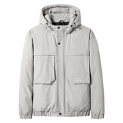 Loose hooded zip jacket, view 6 - MRSLM