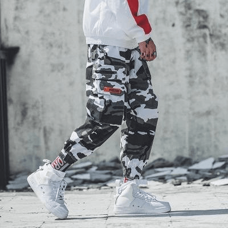 men's cropped harem pants, view 4 - MRSLM