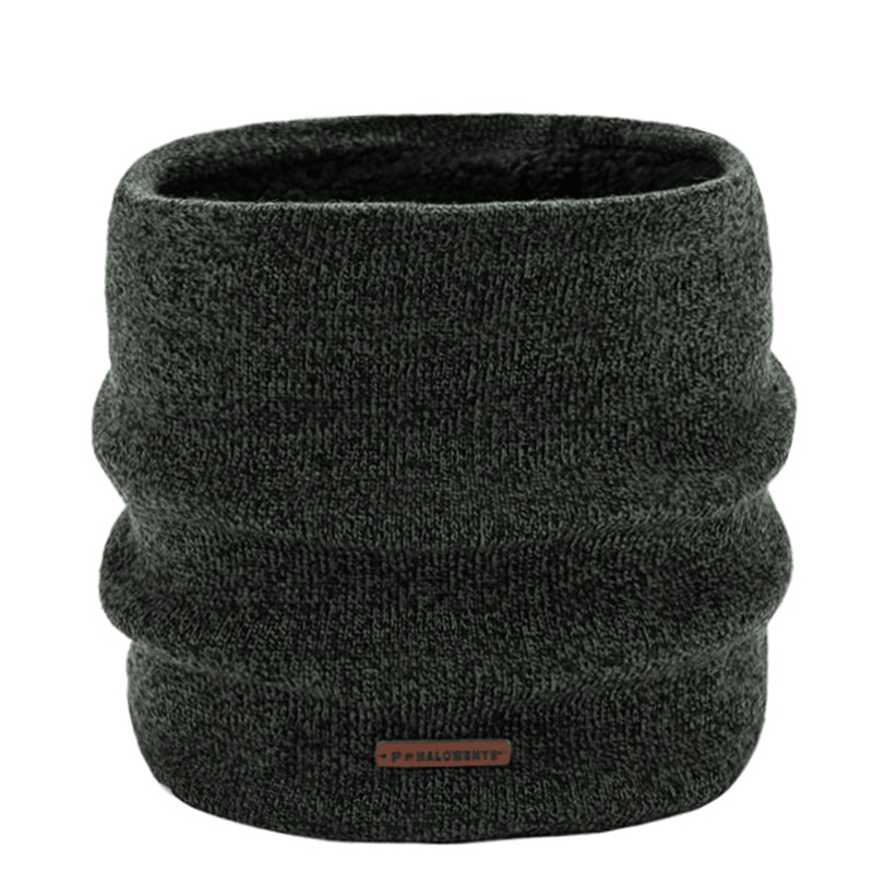 men's knitted pullover scarf, view 10 - MRSLM