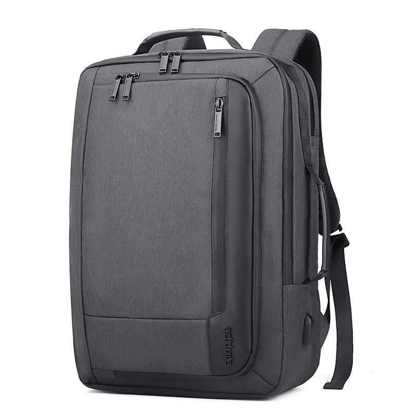 Men Multi-Pocket Waterproof USB Backpack Handbag - MRSLM