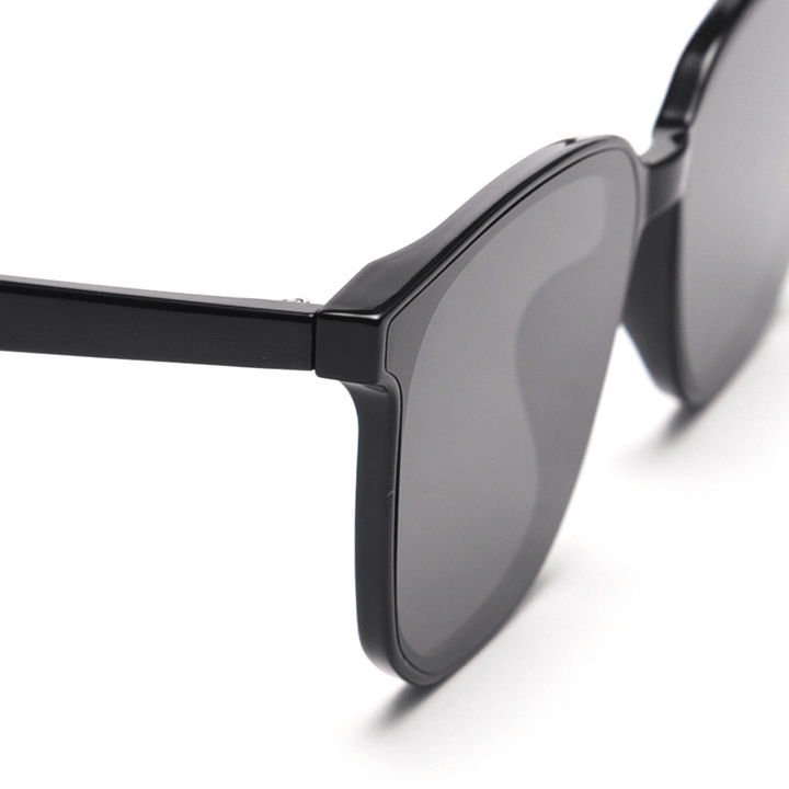 Korean Large Frame Plain Nylon Sunglasses Couple Sunglasses - MRSLM