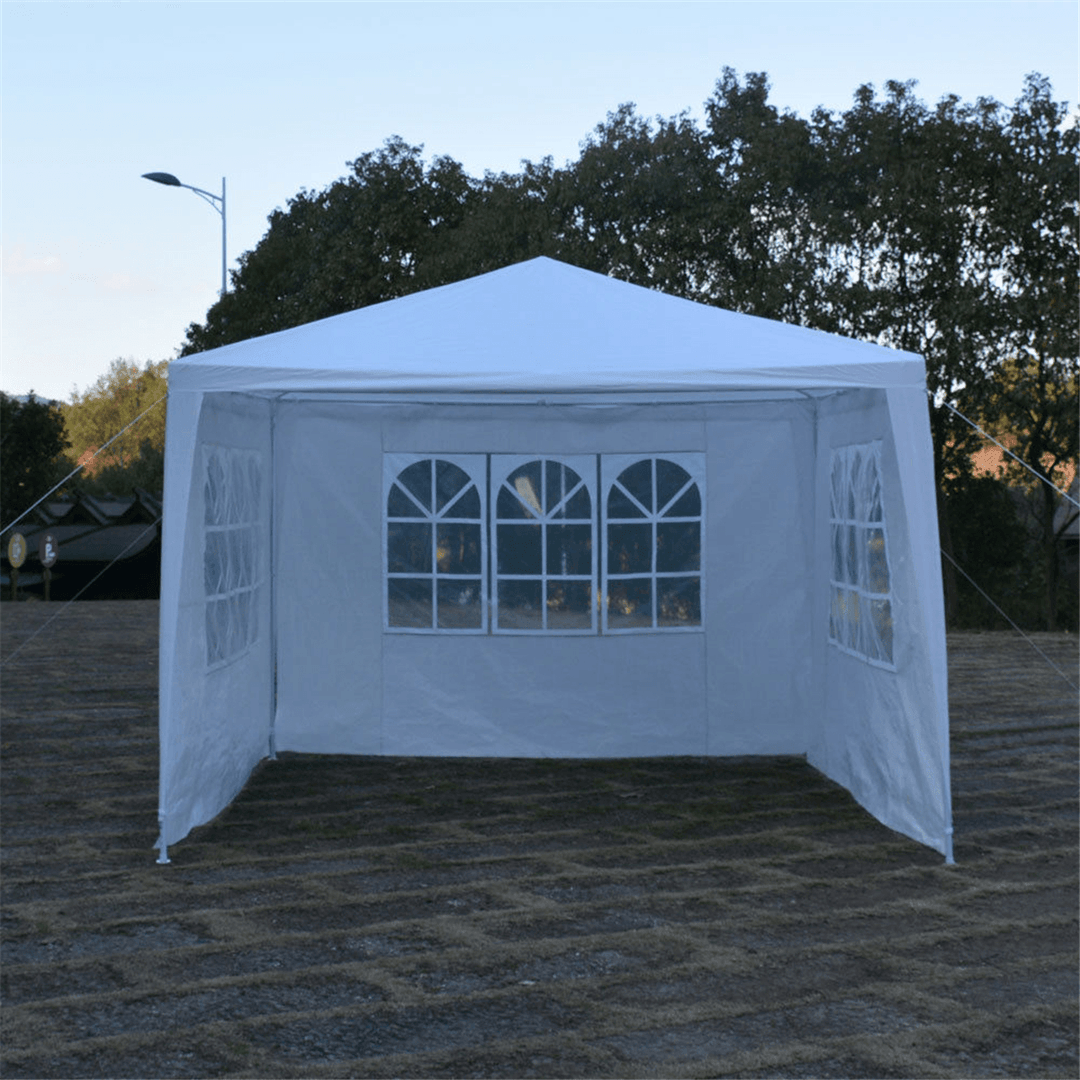 3X3M 3 Instant Sidewall Tent Canopy UV Sun Wall Waterproof Tent Sunshade Sidewall Outdoor Camping Gazebo Wedding Marquee Party - MRSLM