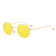 retro cat eye metal sunglasses, view 2 - MRSLM