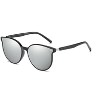 fashion round frame polarized sunglasses, view 2 - MRSLM