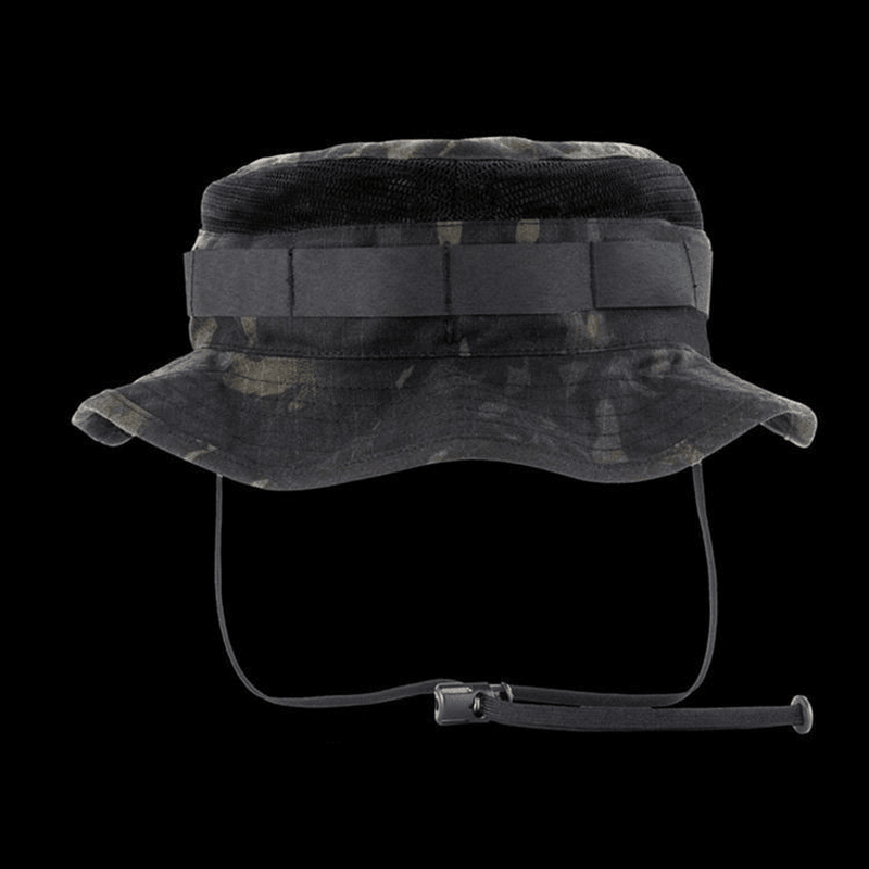 camouflage wide-brim hat, view 12 - MRSLM