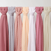 thick chiffon long scarf, view 2 - MRSLM