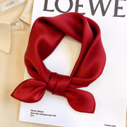 small square mulberry silk scarf, view 5 - MRSLM