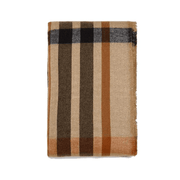 striped camel dual-use scarf, view 3 - MRSLM