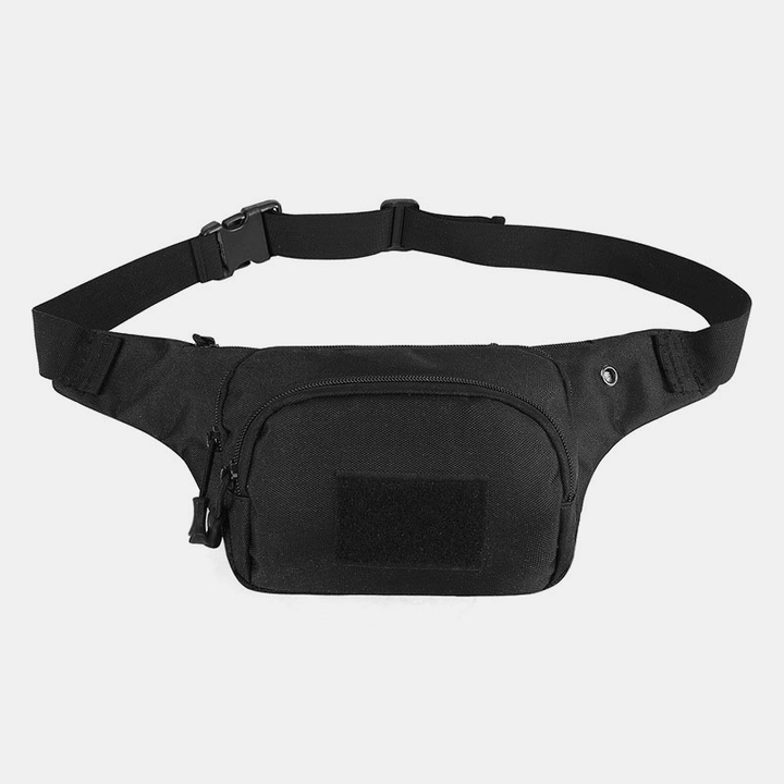 Men Nylon Multi-Carry Multi-Pocket Outdoor Tactical Camouflage Riding Waist Bag Shoulder Bag Chest Bag - MRSLM