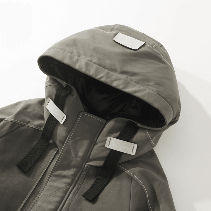 Winter Quality Hooded Zipper down Jacket Men - MRSLM