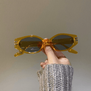Retro small frame butterfly sunglasses, view 4 - MRSLM