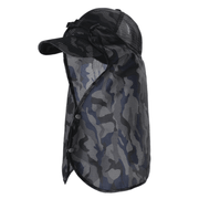 Men's outdoor camouflage sun hat, view 4 - MRSLM