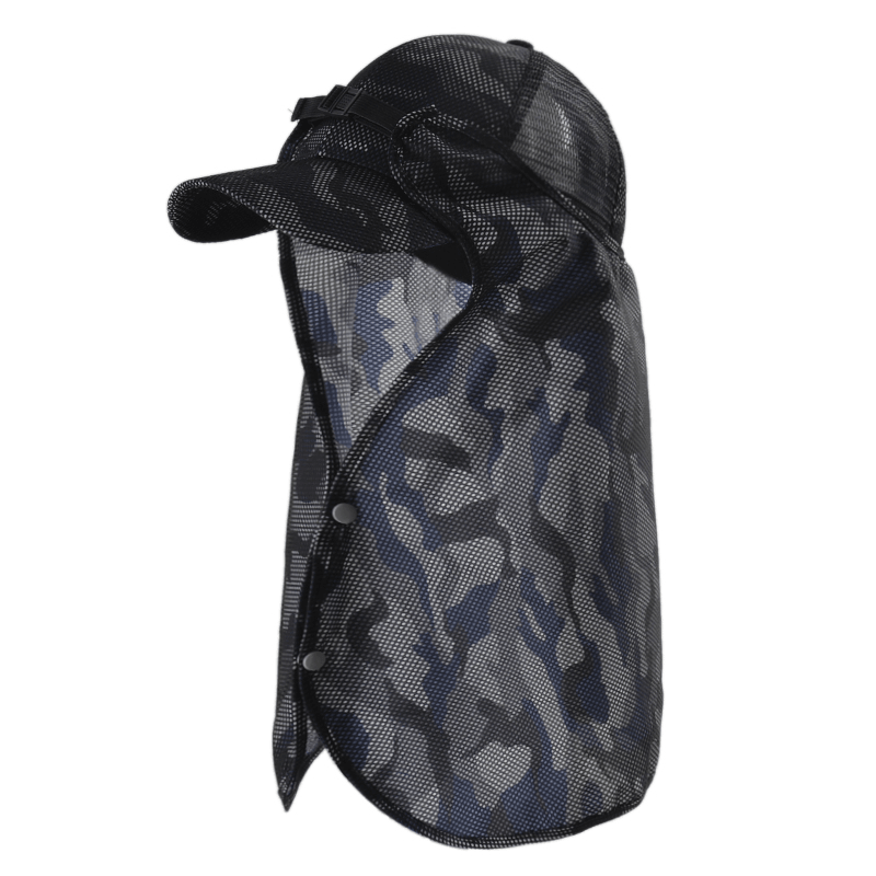 Men's outdoor camouflage sun hat, view 4 - MRSLM