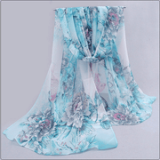 ladies chiffon scarf, view 5 - MRSLM
