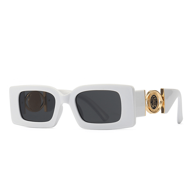 women's small square polarized sunglasses, view 5 - MRSLM