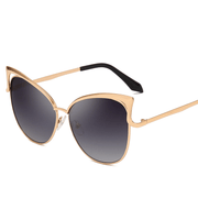 Women's colorful lens metal sunglasses, view 2 - MRSLM